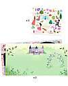 Djeco Repositionable Stickers with 2 Scenes - Life in the Castle - 4+ years Stickers & Stamps Sets