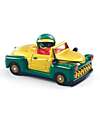 Djeco "Royal Scarab" Toy Car - Golden Vehicle with Suspension Wooden Toy Cars, Trains & Trucks