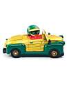 Djeco "Royal Scarab" Toy Car - Golden Vehicle with Suspension Wooden Toy Cars, Trains & Trucks