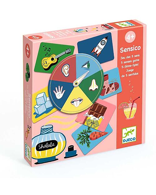 Djeco Sensico Game - Sensory Memory - 34 Item Cards Board Games