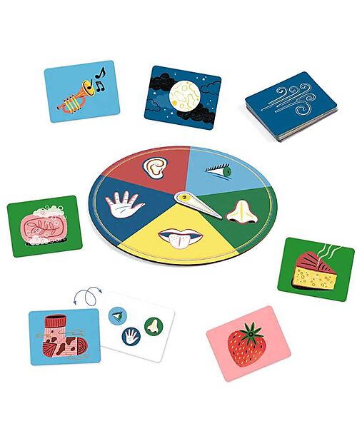 Djeco Sensico Game - Sensory Memory - 34 Item Cards Board Games