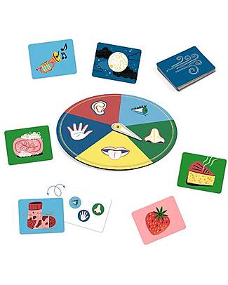 Djeco Sensico Game - Sensory Memory - 34 Item Cards Board Games
