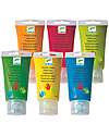 Djeco Set of 6 Finger Paint Tubes - 75ml - Non-Toxic and Washable Paints Draw And Color