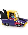 Djeco Shark Car - Shark N'Go - Crazy motors - in Metal Wooden Toy Cars, Trains & Trucks