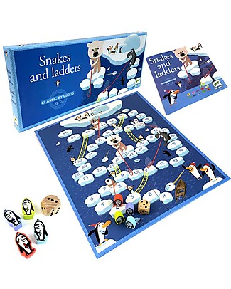Djeco Snake and Ladders Classic Game Board Games