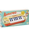 Djeco Synthesizer Animambo - piano + organ + saxophone + vibraphone Musical Instruments