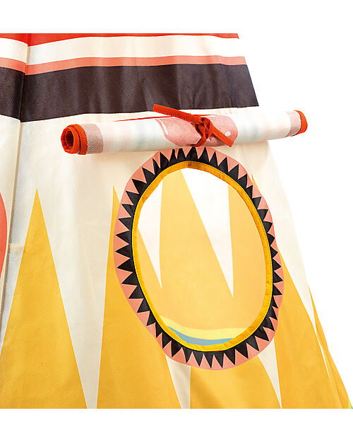 Djeco Tipi Tent, Colorful - 110 x 164 cm Tepees & Tents