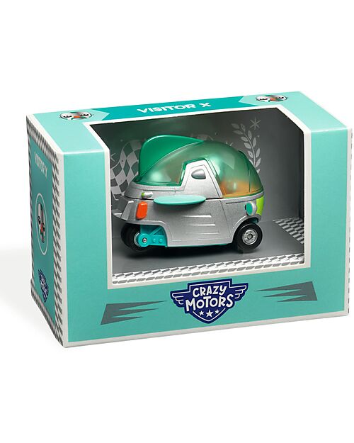Djeco Visitor X toy car - Crazy Motors - in Metal Wooden Toy Cars, Trains & Trucks