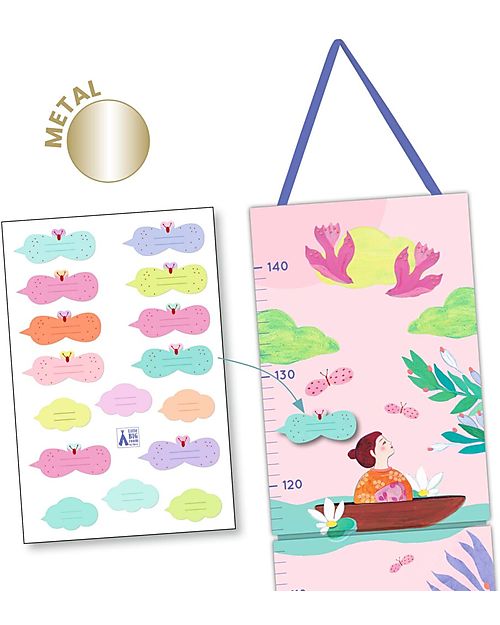 Djeco Wall Chart for Children - by the Lake - Up to 1,40 m Wall Decorations