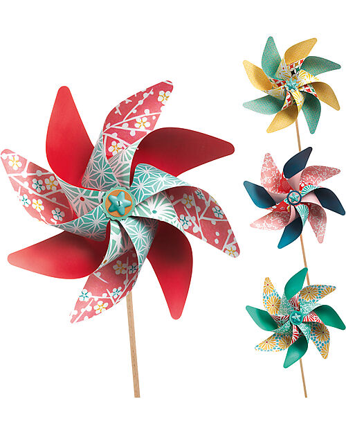 Djeco Windmills - Do It Yourself - 5+ Art & Craft Kits