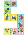 Djeco Wooden Animals Domino - 28 pieces Montessori Toys