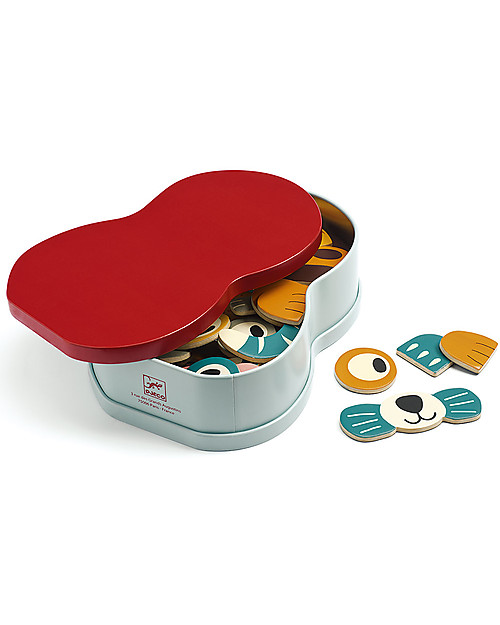 Djeco Wooden Magnetic, Animo Magnetic Games