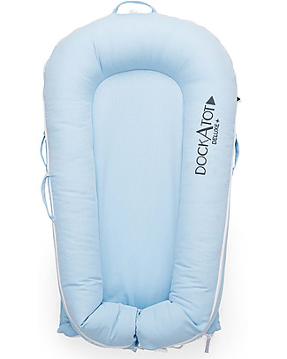 DockAtot DockAtot Deluxe+, 0 to 8 months, Celestial Blue - 100% Oeko-Tex certified cotton, removable cover Baby Nest