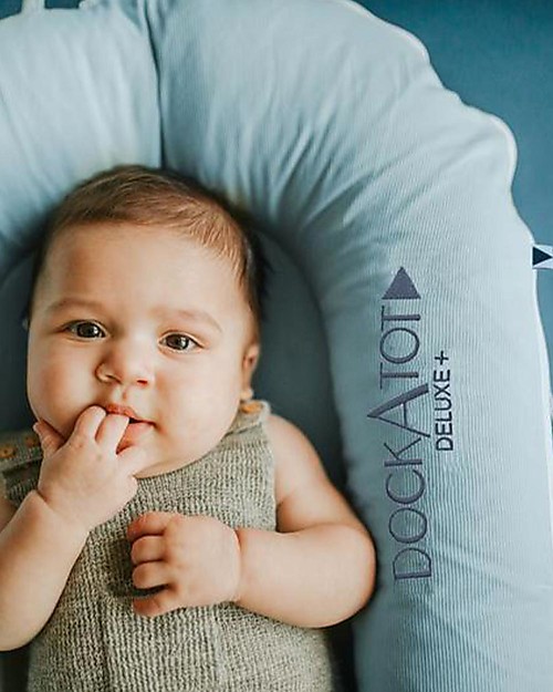 DockAtot DockAtot Deluxe+, 0 to 8 months, Celestial Blue - 100% Oeko-Tex certified cotton, removable cover Baby Nest