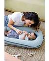 DockAtot DockAtot Deluxe+, 0 to 8 months, Marine Chambray - 100% Oeko-Tex certified cotton, removable cover Baby Nest