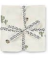 Done By Deer 2-Pack Burp Cloth - Lalee - Sand - 65x65 cm - 100% cotton Snap Bibs
