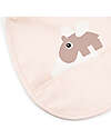 Done By Deer 2-Pack Waterproof Bib - Happy Clouds - Powder - with Pocket Waterproof Bibs