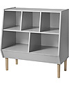 Done By Deer 2in1 Storage Rack, Grey - Suitable from Birth Dressers