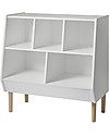 Done By Deer 2in1 Storage Rack, White - Suitable from Birth Dressers