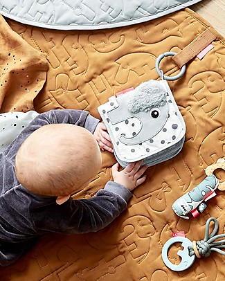 Done By Deer Activity Book Elphee, Grey Baby Gym