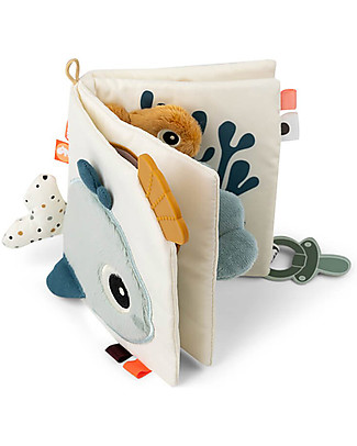 Done By Deer Activity Book Sea Friends - Colour Mix - 0+ Rattles