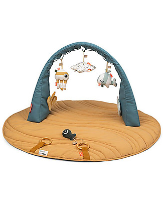 Done By Deer Activity Gym with Play Mat Sea friends - Colour Mix Baby Gym