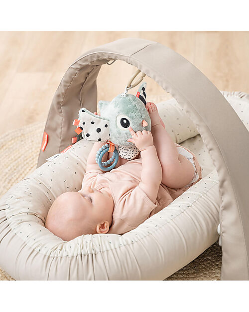 Done By Deer Activity Hanging Toy - Birdee - Blue - Contrast - 0+ Newborn Toys_