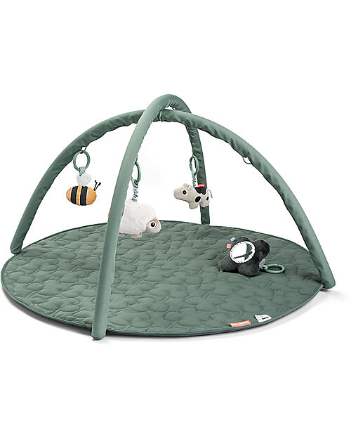 Done By Deer Activity play mat Tiny farm Green Baby Gym