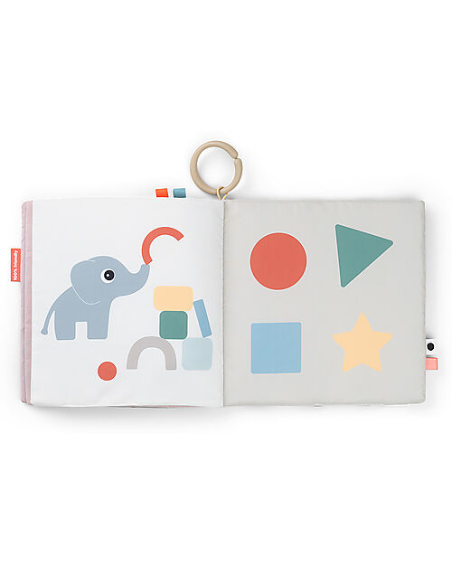Done By Deer Activity Soft Book - Deer Friends - Ideal for Tummy Time - 3m+ Books