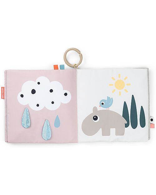 Done By Deer Activity Soft Book - Deer Friends - Ideal for Tummy Time - 3m+ Books