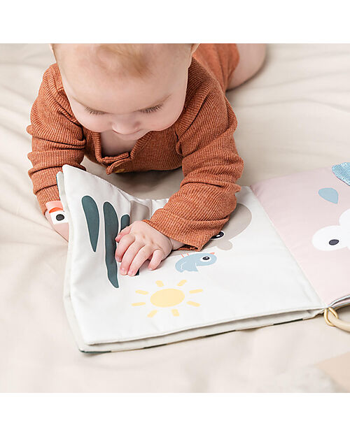 Done By Deer Activity Soft Book - Deer Friends - Ideal for Tummy Time - 3m+ Books