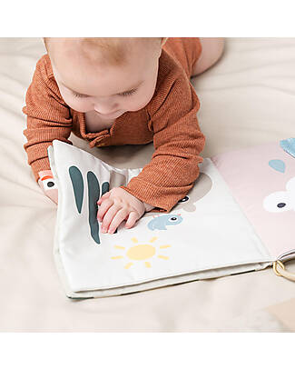 Done By Deer Activity Soft Book - Deer Friends - Ideal for Tummy Time - 3m+ Books