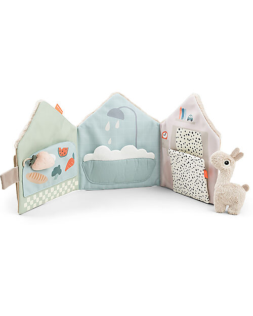 Done By Deer Activity Soft Book - Lalee's Home - Sand - 12m+ Books