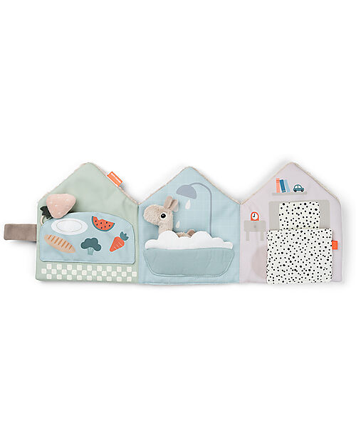 Done By Deer Activity Soft Book - Lalee's Home - Sand - 12m+ Books