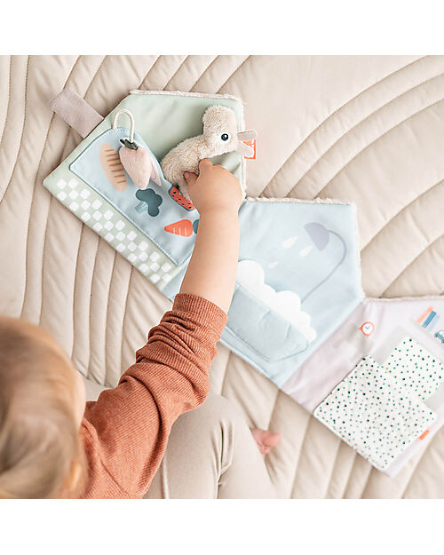 Done By Deer Activity Soft Book - Lalee's Home - Sand - 12m+ Books