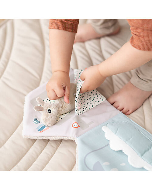 Done By Deer Activity Soft Book - Lalee's Home - Sand - 12m+ Books