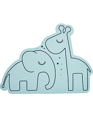 Done By Deer Anti-slip Silicone Placemat Dreamy Dots - Blue Placemat