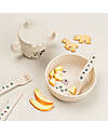 Done By Deer Antislip Base Bowl - Tiny Farm - Sand - 375 ml Bowls & Plates
