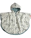 Done By Deer Bath Poncho Sea Friends - Blue - 50 cm - 100% cotton Towels And Flannels