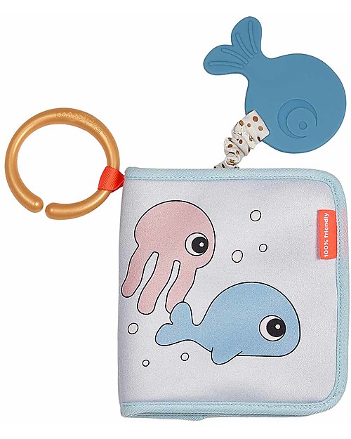 Done By Deer Bath Time Book - Sea friends Bath Toys