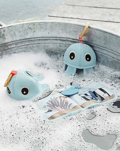 Done By Deer Bath Time Book - Sea friends Bath Toys
