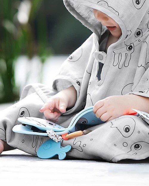 Done By Deer Bath Time Book - Sea friends Bath Toys