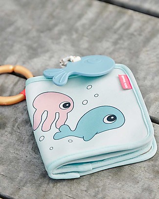 Done By Deer Bath Time Book - Sea friends Newborn Toys