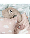 Done By Deer Bedilinen Junior Set - Duvet and Pillow - 100x140 cm -100% Cotton - Blue - Elphee Duvet Sets