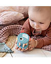Done By Deer Bell Rattle - Birdee - Blue - Wooden Rattles