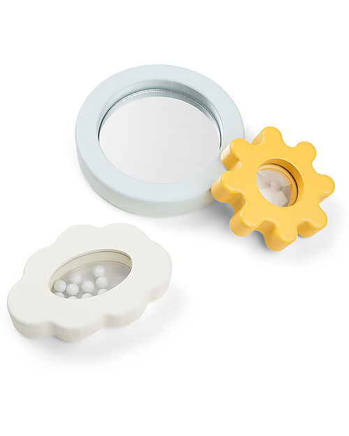 Done By Deer Building Block Set- 34 pcs - Deer Friends - 18m+ Wooden Blocks and Construction Sets