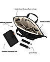 Done By Deer Changing Backpack - Black - Made with PET Recycled Materials Diaper Changing Bags