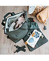 Done By Deer Changing Backpack - Dark Green - Made with PET recycled materials! Changing Backpack