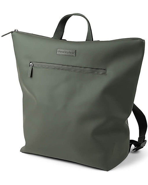 Done By Deer Changing Backpack - Dark Green - Made with PET recycled materials! Changing Backpack