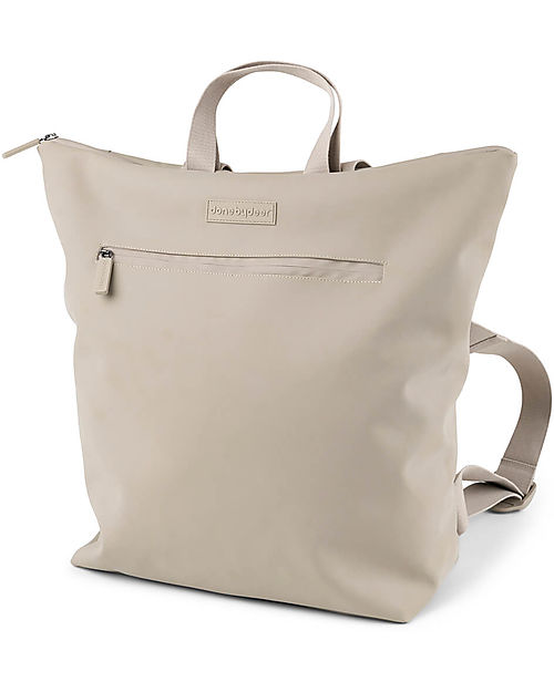 Done By Deer Changing Backpack - Sand - Made with PET recycled materials! Changing Backpack